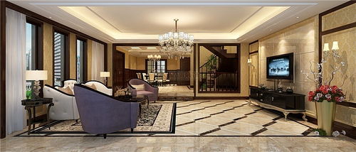 重慶融創峻爵堡別墅裝修案例丨格調裝飾歐式風格裝修設計效果圖