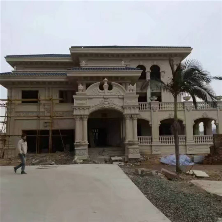 別墅石材幕墻裝飾.8