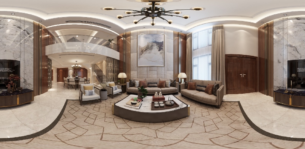 別墅裝修效果全景圖怎么設計好看?_風格