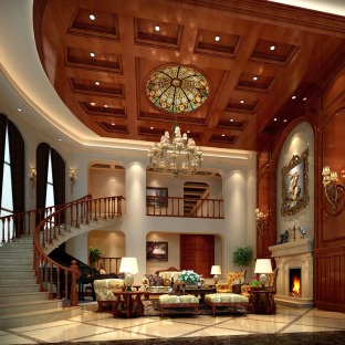 別墅樓梯裝修效果圖