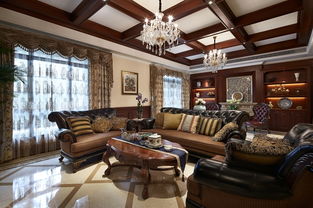 600平米歐式別墅設(shè)計樣板房 成都龍發(fā)裝飾公司 成都別墅裝修公司哪家好 十大別墅
