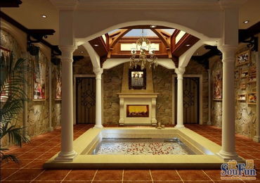 現代簡約別墅310平米35萬 旭輝十九城邦裝修案例 上海房天下家居裝修網