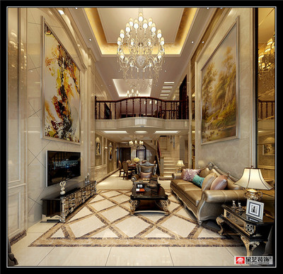 貴陽專業大宅別墅裝修,原來歐式風格那么美麗!