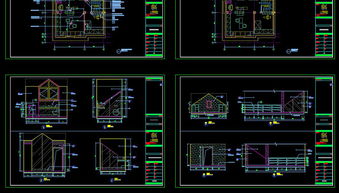 精品別墅樣板房家裝cad施工圖效果圖設計平面圖下載 節點剖面圖cad圖片大全 編號 17079316