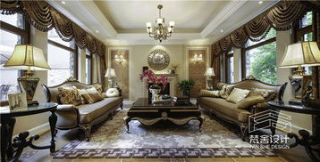 鄭州300平聯排別墅裝修設計