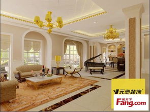 石家莊弄海園別墅現代簡約別墅裝修效果圖 220平米39萬裝修設計案例 石家莊房天下家居裝修網