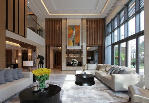 成都獨棟別墅裝修實景圖 從城市到家的距離 是逐漸歸于寧靜的過程