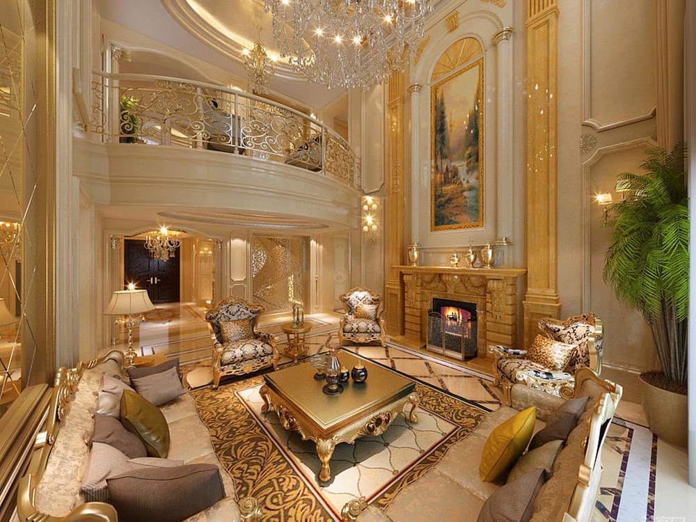 新古典風(fēng)格別墅650平米260萬-華亭別墅裝修案例