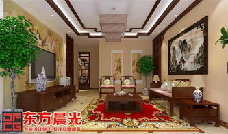 中式風格的高檔別墅設計圖片,中式風格的高檔別墅設計高清圖片 北京東方晨光裝飾有限責任公司,
