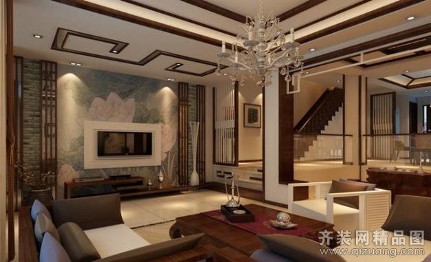 240平米現代簡約別墅裝修設計 | 昆山齊裝網效果圖精選