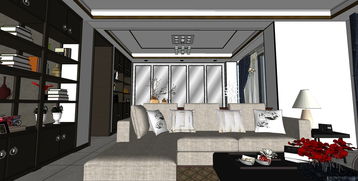 精品別墅室內草圖大師模型設計圖下載指南